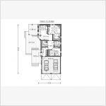 Проект загородного особняка (план 1го этажа)