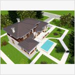 Проект загородного особняка