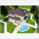 Проект загородного особняка