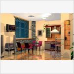 Проект интерьера 1-комнатной квартиры